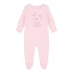 Guess Tutina Tinta Unita con Stampa per Neonata H2YW00KA6W3 ROSA GUESS 