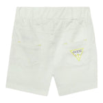 Guess Complet 2 Pezzi T-Shirt-Bermuda Bicolore per Neonato I2GG00K8HM3 VERDE ACQUA GUESS 