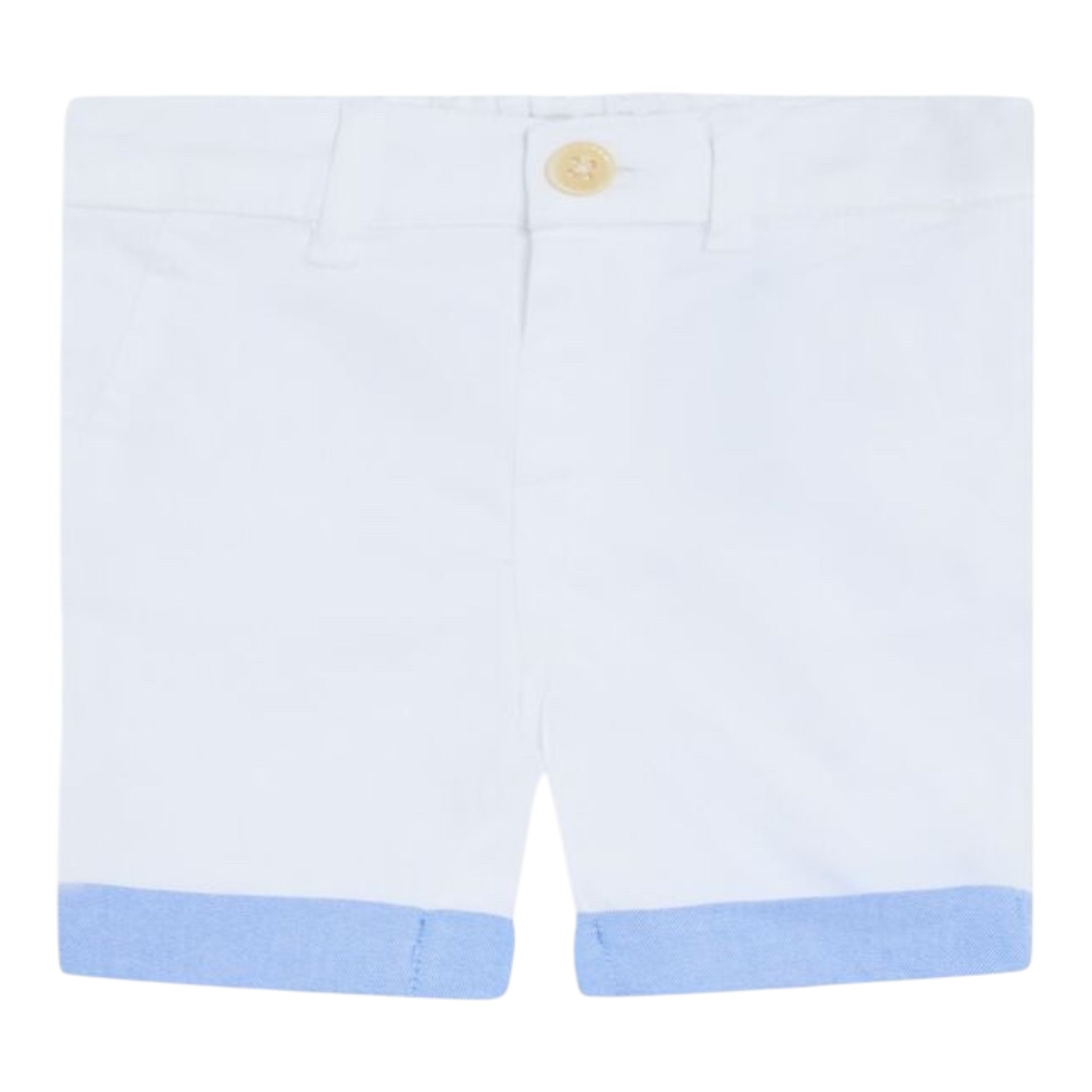 Guess Bermuda Tinta Unita con Elastico In Vita per Neonato I2RD00WEHD0 BIANCO GUESS 