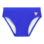 Guess Costume Mutandina Tinta Unita con Stampa per Neonato I4GZ02MC052 COBALTO GUESS 