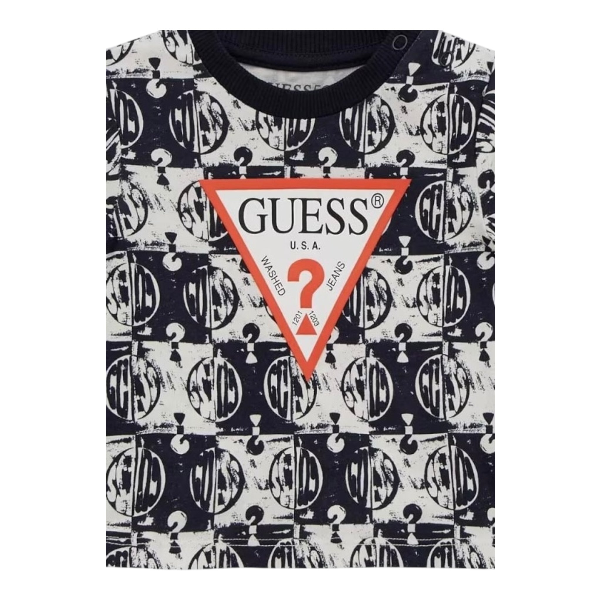Guess Completo 2 Pezzi T-Shirt-Bermuda  per Neonato I5GG01K8HM4 BLU GUESS 