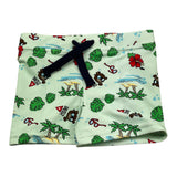 Guess Costume Tinta Unita con Stampe per Neonato I5GZ00MC052 VERDE ACQUA GUESS 