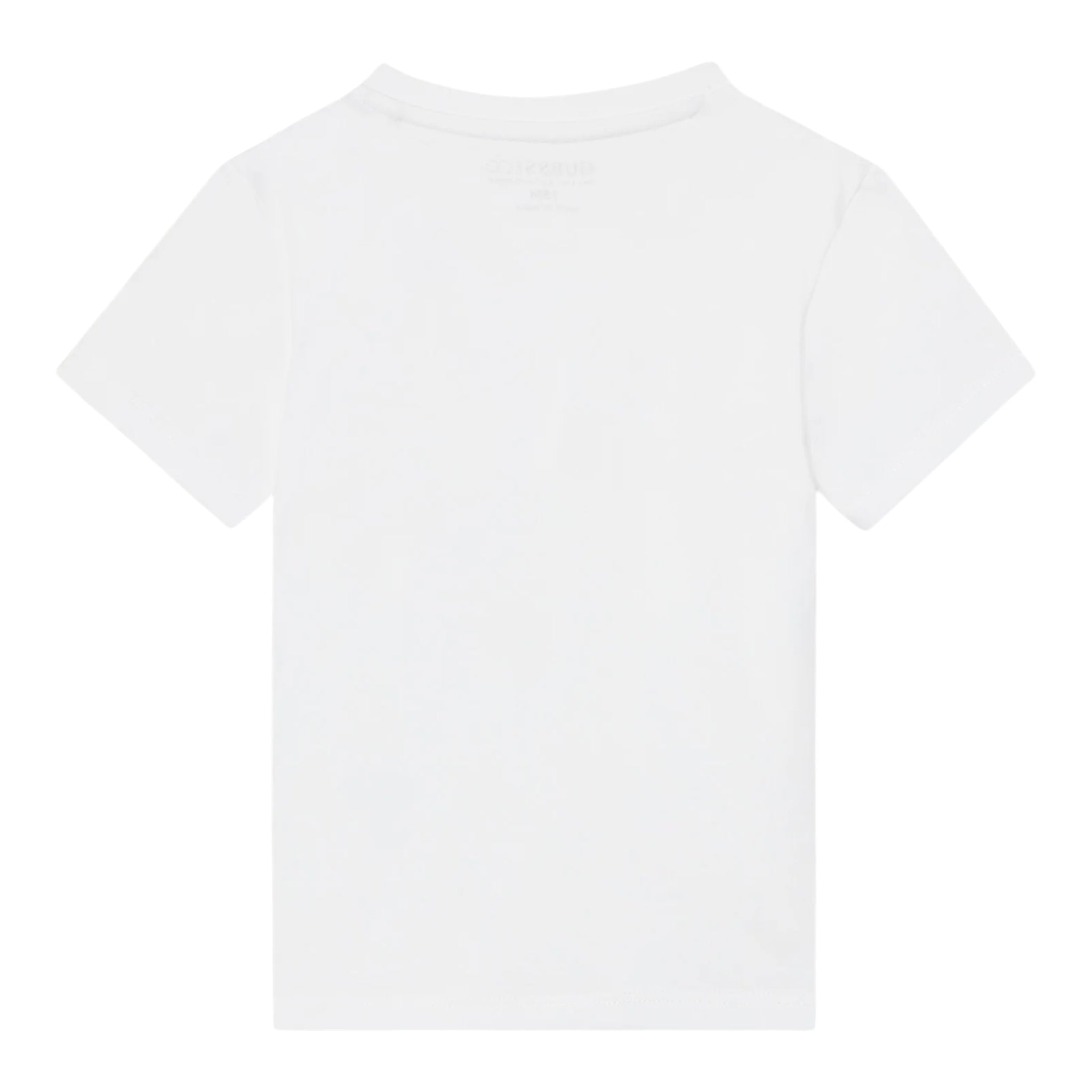 Guess T-Shirt Gircollo Tinta Unita con Stampa per Neonato I5RI03I3Z14X BIANCO GUESS 