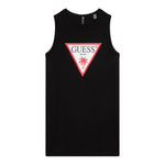 Guess Abito Giromanica Tinta Unita con Stampa per Bambina J4GK35JA914 NERO GUESS 