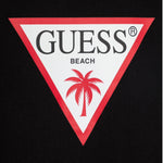 Guess Abito Giromanica Tinta Unita con Stampa per Bambina J4GK35JA914 NERO GUESS 