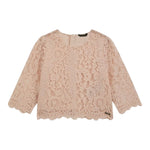 Guess Shirt Tinta Unita con Ricami per Bambina J4RH00WFYM0 ROSA GUESS 