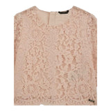 Guess Shirt Tinta Unita con Ricami per Bambina J4RH00WFYM0 ROSA GUESS 