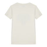 Guess T-Shirt Girocollo Tinta Unita con Stampa Logo per Bambina J4RI46J131 BIANCO GUESS 