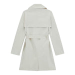 Guess Cappotto Modello Trench Tinta Unita per Bambina J4RL07WFYD0 PANNA GUESS 