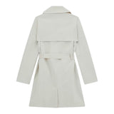Guess Cappotto Modello Trench Tinta Unita per Bambina J4RL07WFYD0 PANNA GUESS 