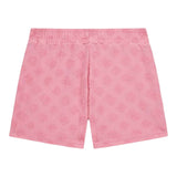 Guess Short Tinta Unita con Stampa In Rilievo per Bambina J5GD44KCT02 ROSA GUESS 
