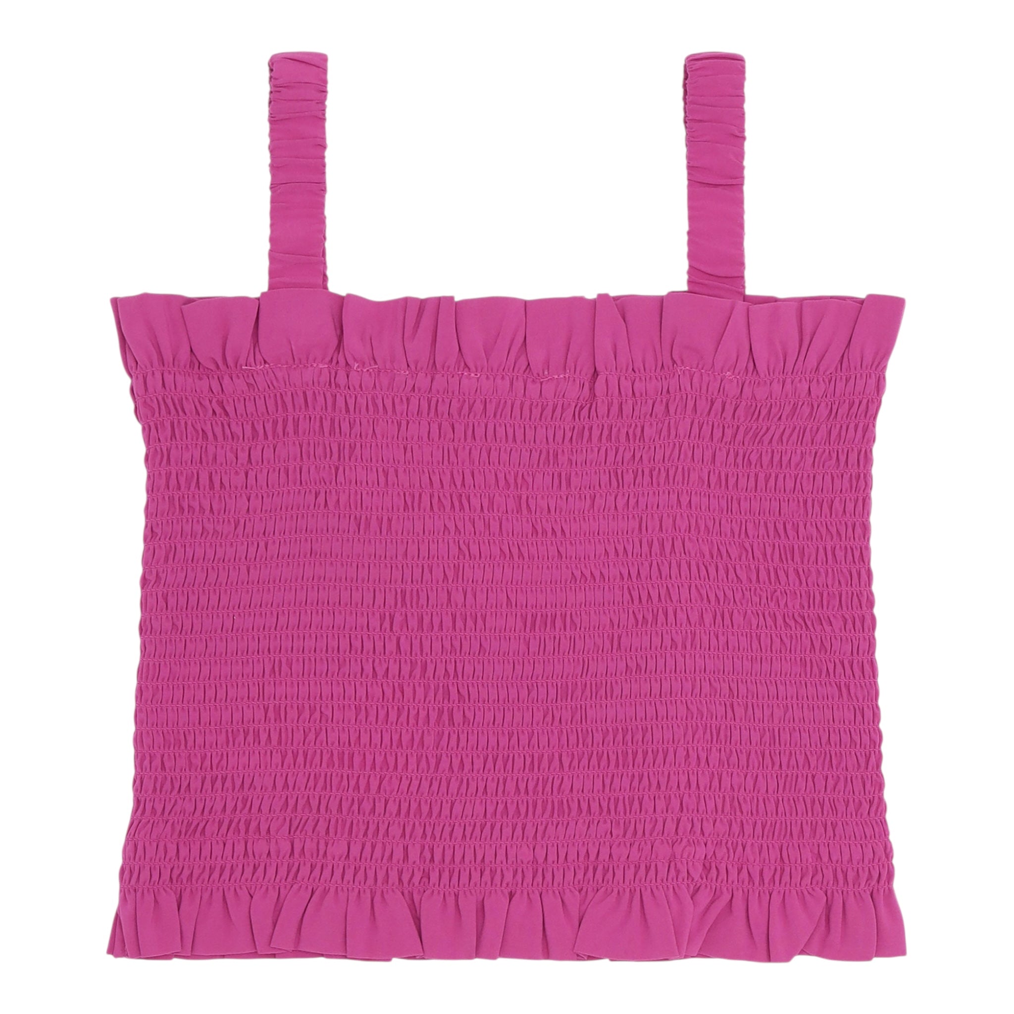 Guess Top Tinta Unita con Logo per Bambina J5GH01WG5S2 MAGENTA GUESS 