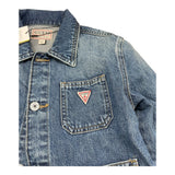 Guess Giubbino In Denim Tinta Unita per Bambino J5RL04D45 BLU GUESS 