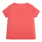 Guess T-Shirt Girocollo Tinta Unita con Stampa per Neonata K3GI01K6YW3 FUXIA GUESS 