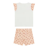 Guess Completo 2 Pezzi Short-T-Shirt per Bambina K5GG00K6YW4 BIANCO GUESS 