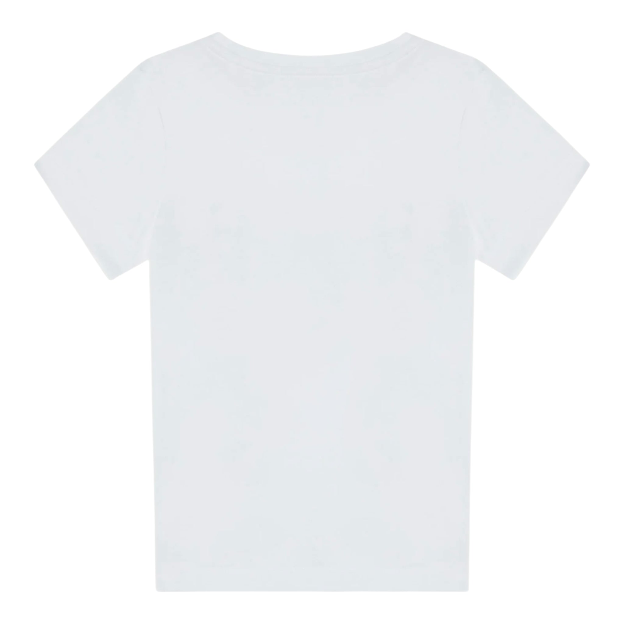 Guess T-Shirt Tinta Unita con Stampa per Bambina K5RI00K6YW BIANCO GUESS 