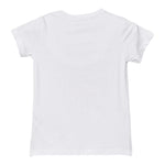 Guess T-Shirt Girocollo Tinta Unita con Stampa per Bambina K5RI06K6YW4J BIANCO GUESS 