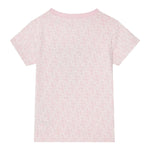 Guess T-Shirt Girocollo Tinta Unita con Stampa per Bambina K5RI15K6YW ROSA GUESS 