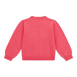 Guess Maglia Girocollo Tinta Unita con Logo per Neonata K5RR00Z3CG0 FRAGOLA GUESS 