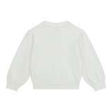 Guess Cardigan Tinta Unita con Paillettes per Bambina K5RR03Z3820X BIANCO GUESS 