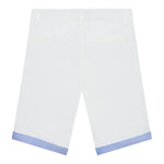 Guess Bermuda Tinta Unita con Tasche per Bambino L2RD02WEHD0 BIANCO GUESS 
