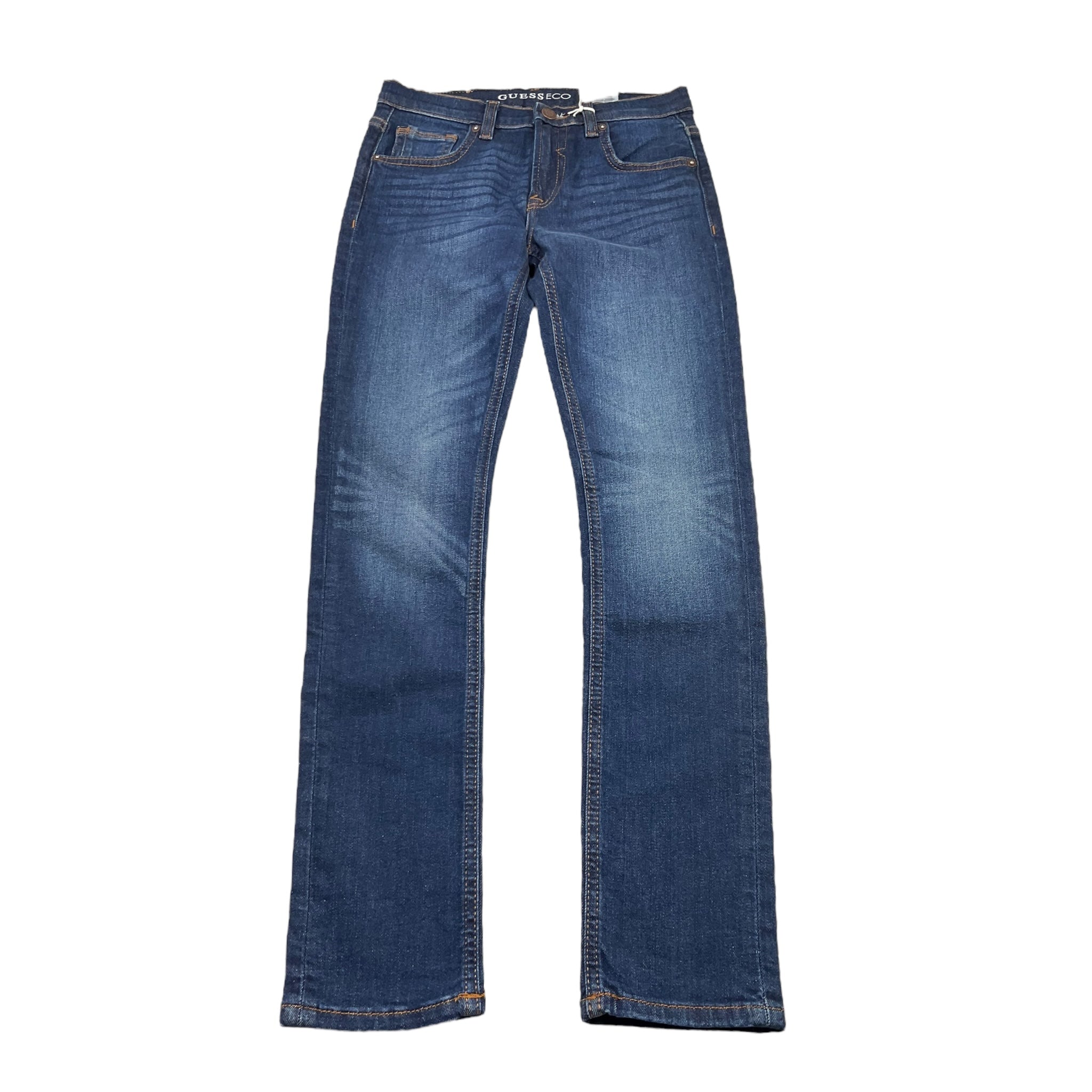 Guess Jeans Tinta Unita 5 Tasche per Bambino L2YA16D4GV0 BLU GUESS 
