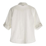 Guess Camicia Tinta Unita Manica Lunga per Bambino L3YH04WE5W0 BIANCO GUESS 