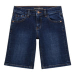 Guess Bermuda In Denim Tinta Unita per Bambino L4RD12D52Z0 BLU GUESS 