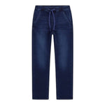 Guess Jeans Tinta Unita con Elastico In Vita per Bambino L5RA14D5FQ0 BLU GUESS 