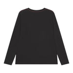 Guess Shirt Girocollo Tinta Unita con Logo per Bambino L84I29K8HM0 NERO GUESS 