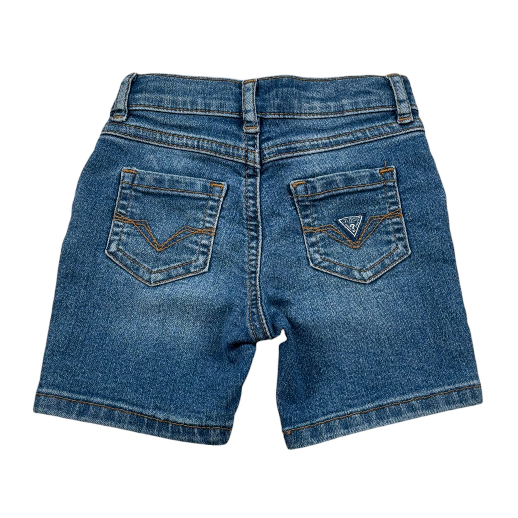 Guess Bermuda In Denim Tinta Unita per Neonato N0BD00D48S0 BLU GUESS 