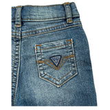 Guess Bermuda In Denim Tinta Unita per Neonato N0BD00D4H20 BLU GUESS 