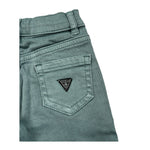 Guess Bermuda Tinta Unita con Girovita Regolabile per Neonato N1RD03WE620X VERDE GUESS 
