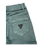 Guess Bermuda Tinta Unita con Girovita Regolabile per Neonato N1RD03WE620X VERDE GUESS 