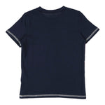 Guess T-Shirt Girocollo Tinta Unita con Stampa per Neonato N1RI16AK8HM0 BLU GUESS 