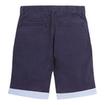 Guess Bermuda Tinta Unita con Girovita Regolabile per Bambino N2RD02WEHD0 BLU GUESS 