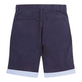 Guess Bermuda Tinta Unita con Girovita Regolabile per Bambino N2RD02WEHD0 BLU GUESS 