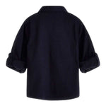 Guess Camicia Tinta Unita con Logo per Neonato N3YH04WE5W0 BLU GUESS 