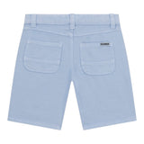 Guess Bermuda Tinta Unita con Girovita Regolabile per Bambino N5GD07WGAR0 AZZURRO GUESS 