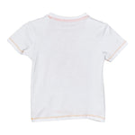 Guess T-Shirt Tinta Unita con Stampa per Bambino N5GI00K8HM4 BIANCO GUESS 