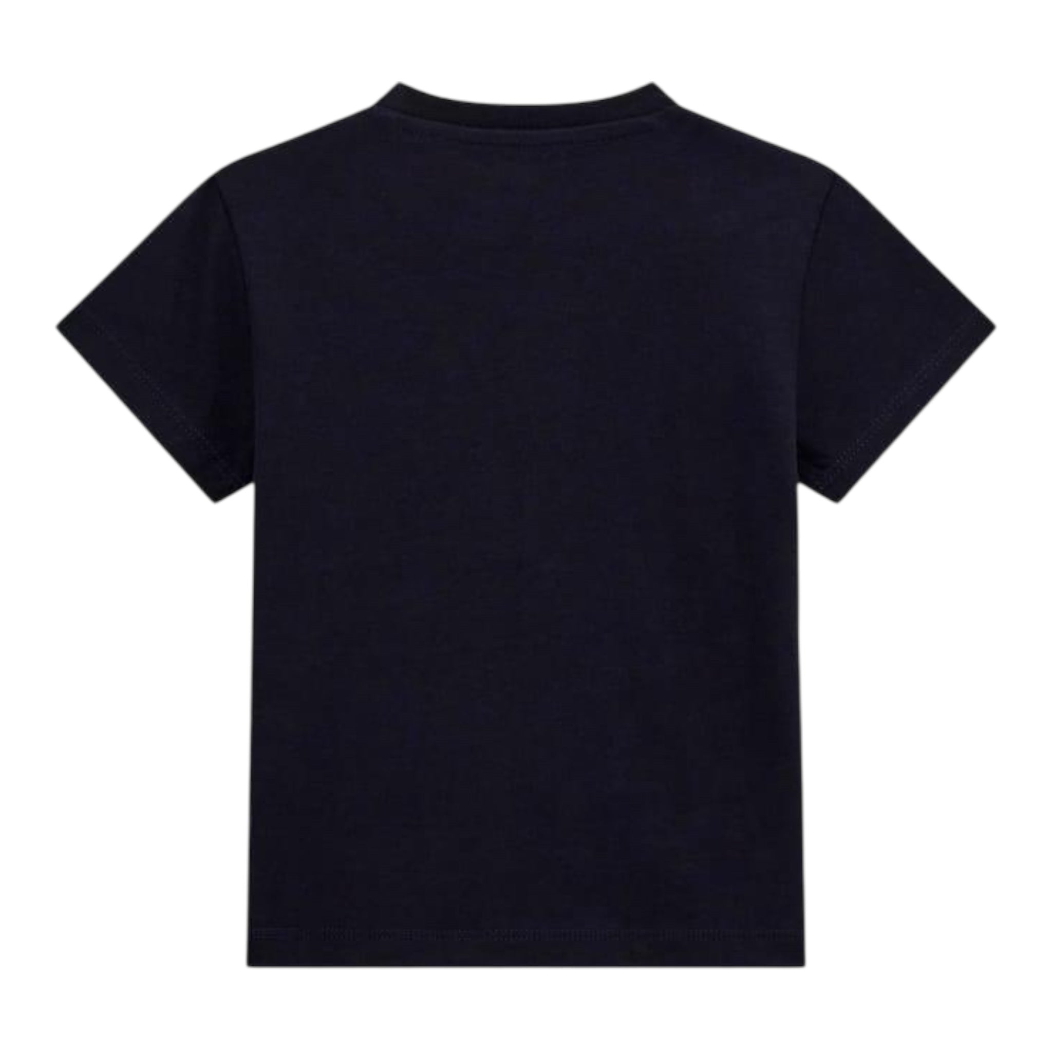 Guess T-Shirt Tinta Unita con Stampa per Neonato N5GI00K8HM4N BLU GUESS 