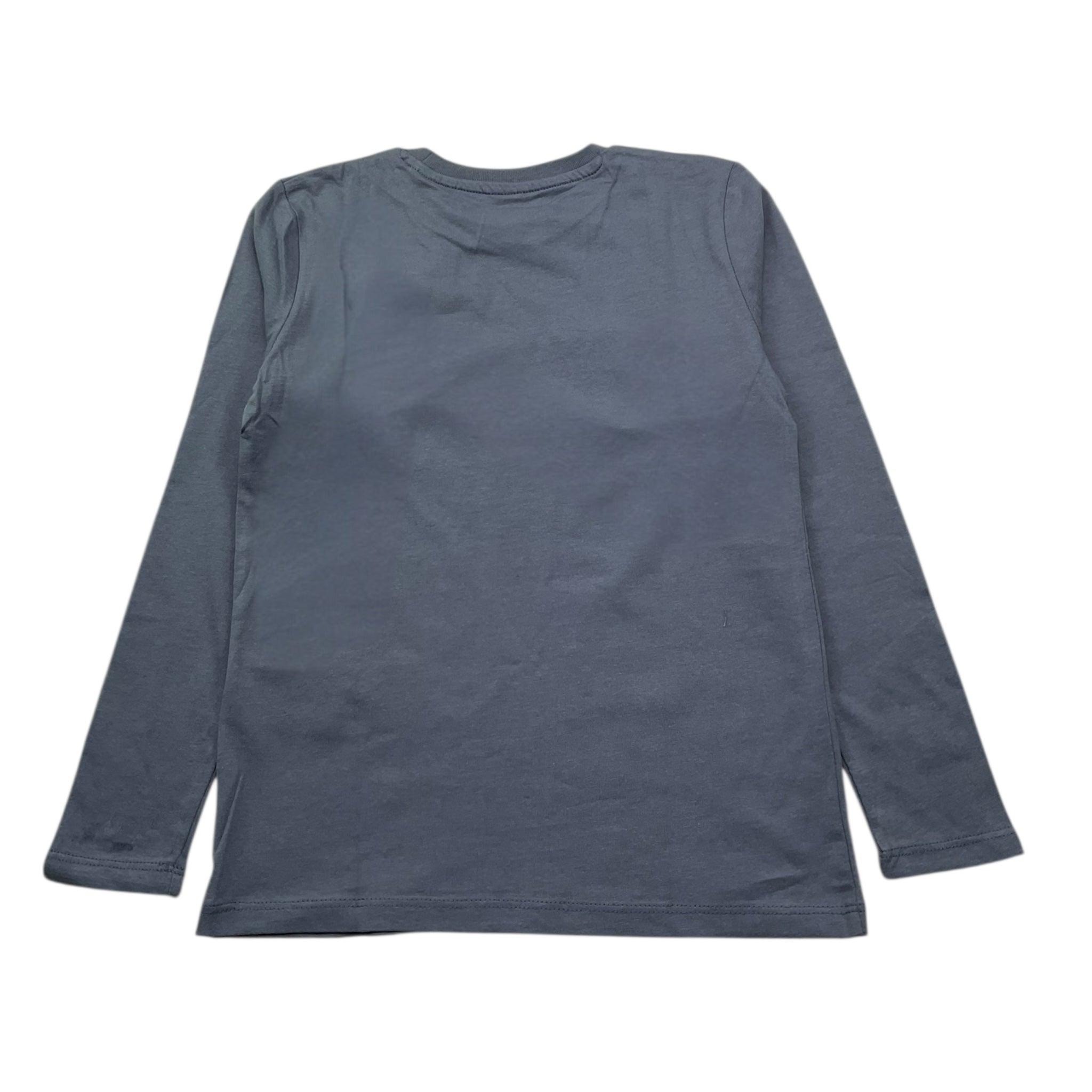 Guess Shirt Girocollo Tinta Unita con Logo per Neonato N5RI17K8HM4 PETROLIO GUESS 