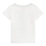 Guess T-Shirt Girocollo Tinta Unita con Stampa per Neonato N5RI20K8HM4XX BIANCO GUESS 
