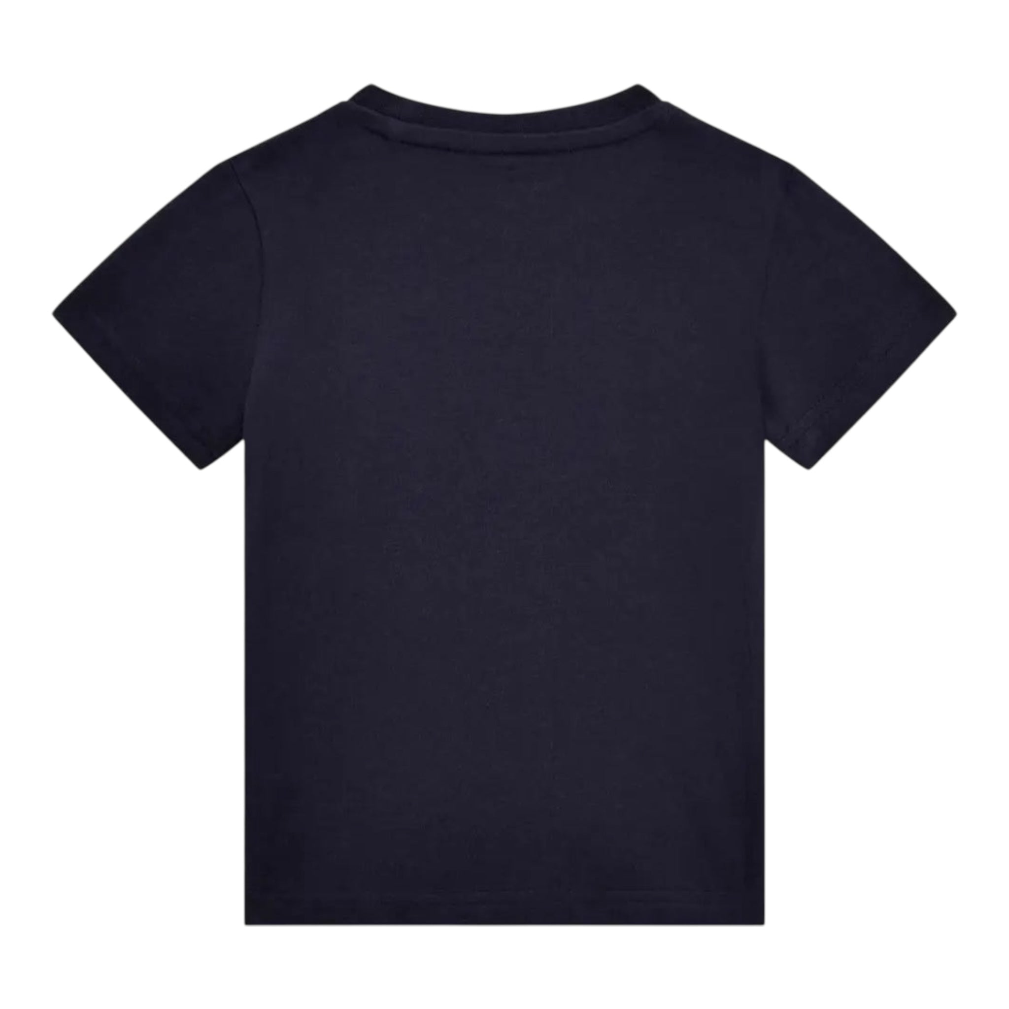 Guess T-Shirt Girocollo Tinta Unita con Stampe per Neonato N5RI23K8HM4 BLU GUESS 