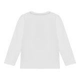 Guess Shirt Girocollo Tinta Unita con Stampa per Neonato N5RI26K8HM4N BIANCO GUESS 