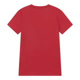 Guess T-Shirt Tinta Unita con Stampa per Neonato N73I55K8HM0NX ROSSO GUESS 