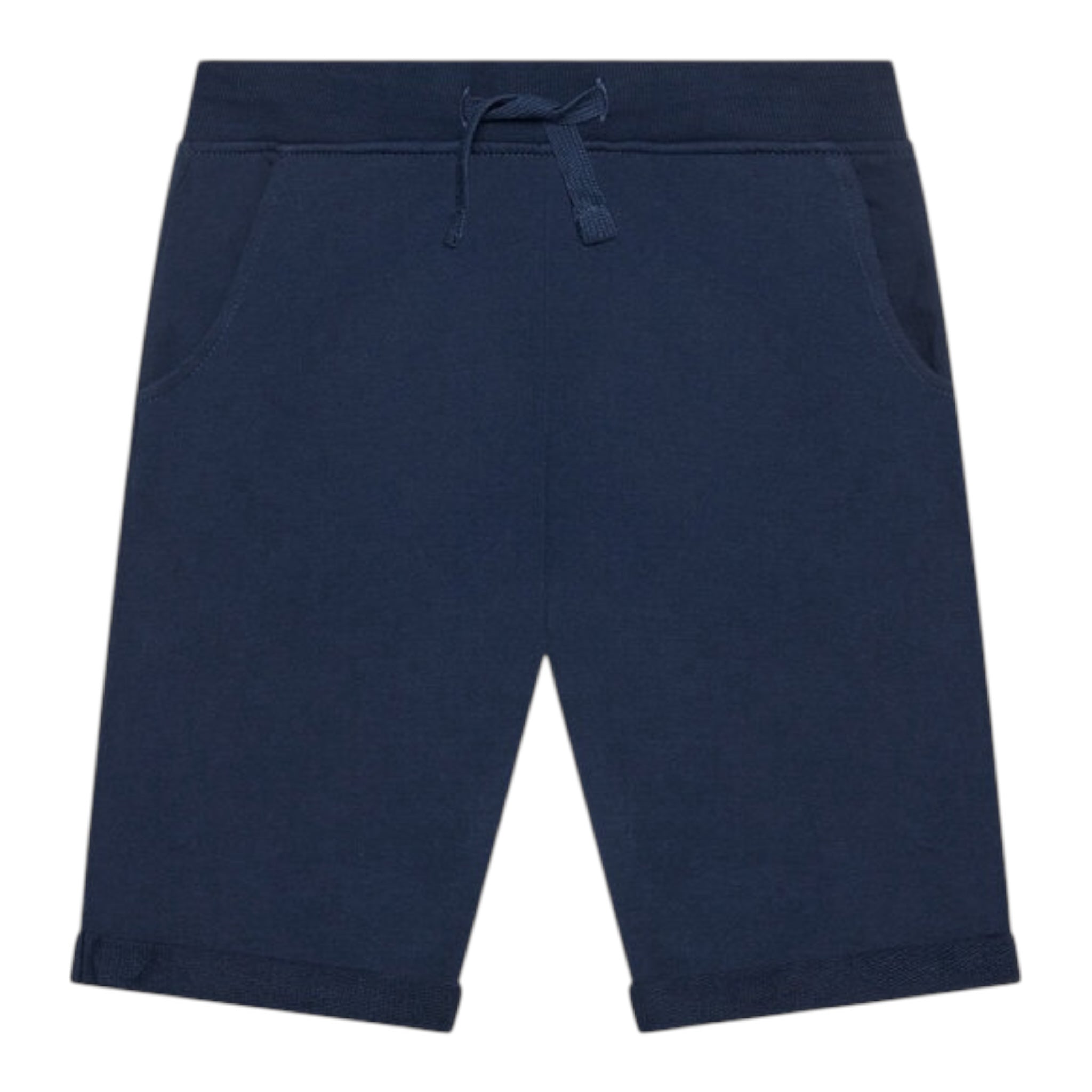 Guess Bermuda Tinta Unita con Logo per Bambino N93Q18KAUG00X BLU GUESS 
