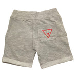 Guess Bermuda Tinta Unita con Logo per Neonato N93Q18KAUG0 GRIGIO GUESS 