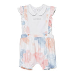 Guess Completo 2 Pezzi Body-Salopette per Neonata S5RG10L6YW4 BIANCO GUESS 