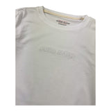 Guess Shirt Girocollo Tinta Unita con Logo per Bambino W4YI22J1314 BIANCO GUESS 
